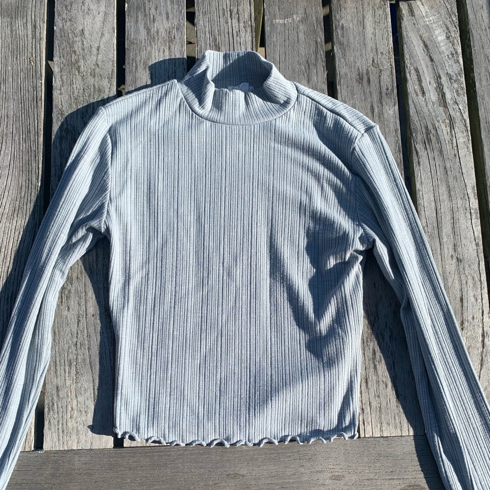 Blue Long Sleeve Turtle Neck from Garage - barely worn, women’s size XS